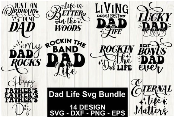 Download Dad Life SVG Bundle - Premium Bundle
