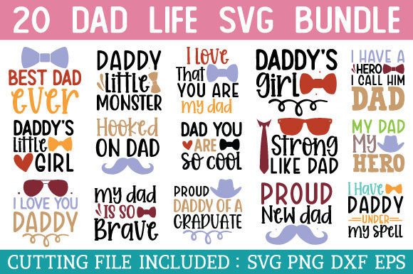 Download Dad Life SVG Bundle - Premium Resources